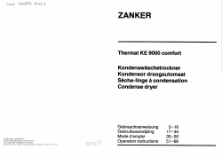 Zanker KE 9000 Thermat Comfort